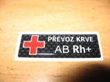 Převoz krve AB Rh+